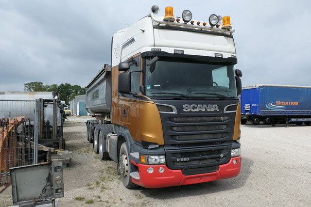 Scania R 580 LA6x4, Topliner, V8, Retarder, Hydraulik - Sattelzugmaschine: das Bild 3 Scania R 580 LA6x4, Topliner, V8, Retarder, Hydraulik - Sattelzugmaschine: das Bild 3