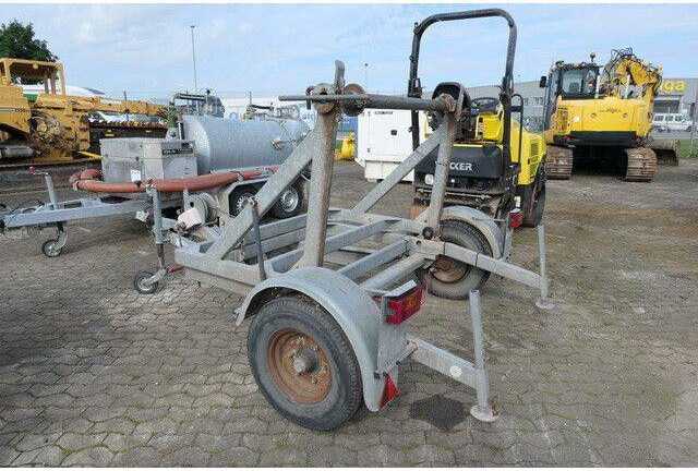 Abrollanhänger/ Absetzanhänger Trebbiner RT 22.20, Kabeltrommel, Verzinkt: das Bild 6