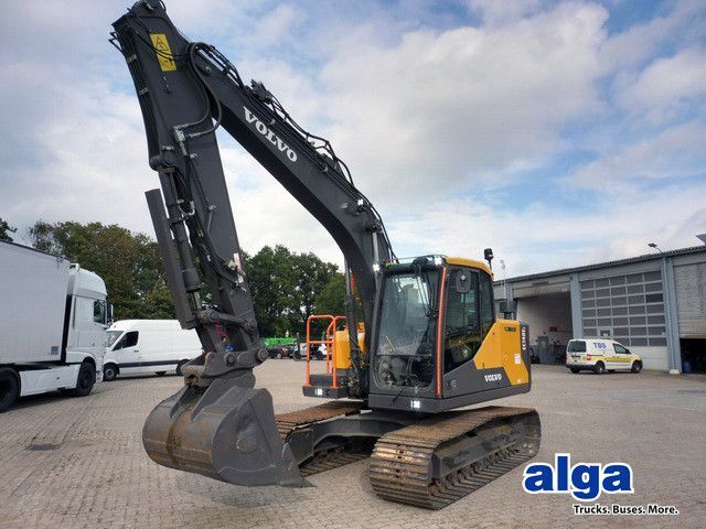 Volvo EC140EL, Greifer+Hammervorrichtung, Hydr. S.W.S. - Kettenbagger: das Bild 1 Volvo EC140EL, Greifer+Hammervorrichtung, Hydr. S.W.S. - Kettenbagger: das Bild 1