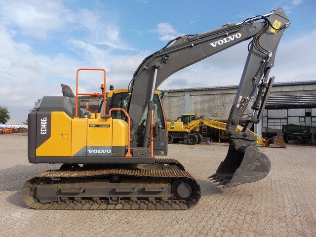 Volvo EC140EL, Greifer+Hammervorrichtung, Hydr. S.W.S. - Kettenbagger: das Bild 4 Volvo EC140EL, Greifer+Hammervorrichtung, Hydr. S.W.S. - Kettenbagger: das Bild 4