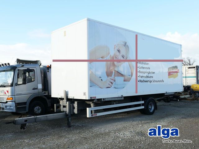 WEKA ZAA-WA-7.75-1X10, BDF, 1-Achser, Luftfed. - Container/ Wechselfahrgestell Anhänger: das Bild 1 WEKA ZAA-WA-7.75-1X10, BDF, 1-Achser, Luftfed. - Container/ Wechselfahrgestell Anhänger: das Bild 1