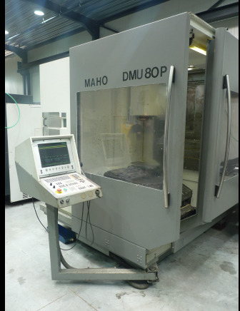 CNC Fraiseuse 5 axes simultanés Deckel Maho DMU 80P - Fräsmaschine: das Bild 1 CNC Fraiseuse 5 axes simultanés Deckel Maho DMU 80P - Fräsmaschine: das Bild 1