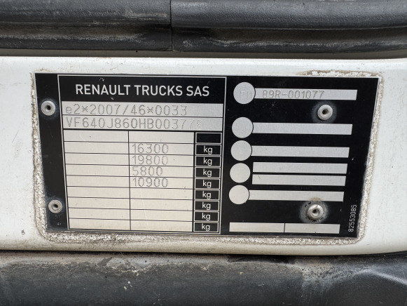 Tankwagen Camion balayeuse Renault SEMAT 6 M³: das Bild 15