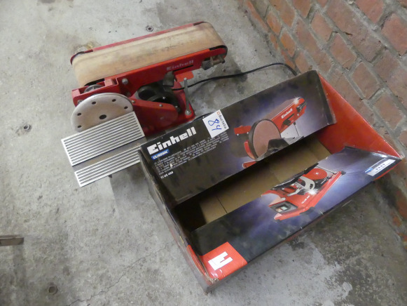 Ponceuse à bande Einhell TC-US400 - Metallbearbeitungsmaschine: das Bild 1 Ponceuse à bande Einhell TC-US400 - Metallbearbeitungsmaschine: das Bild 1