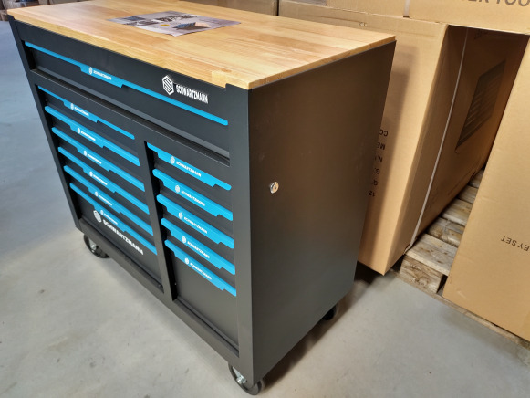 Lagertechnik Servante d'atelier rempli Schwartzmann 12/10: das Bild 1