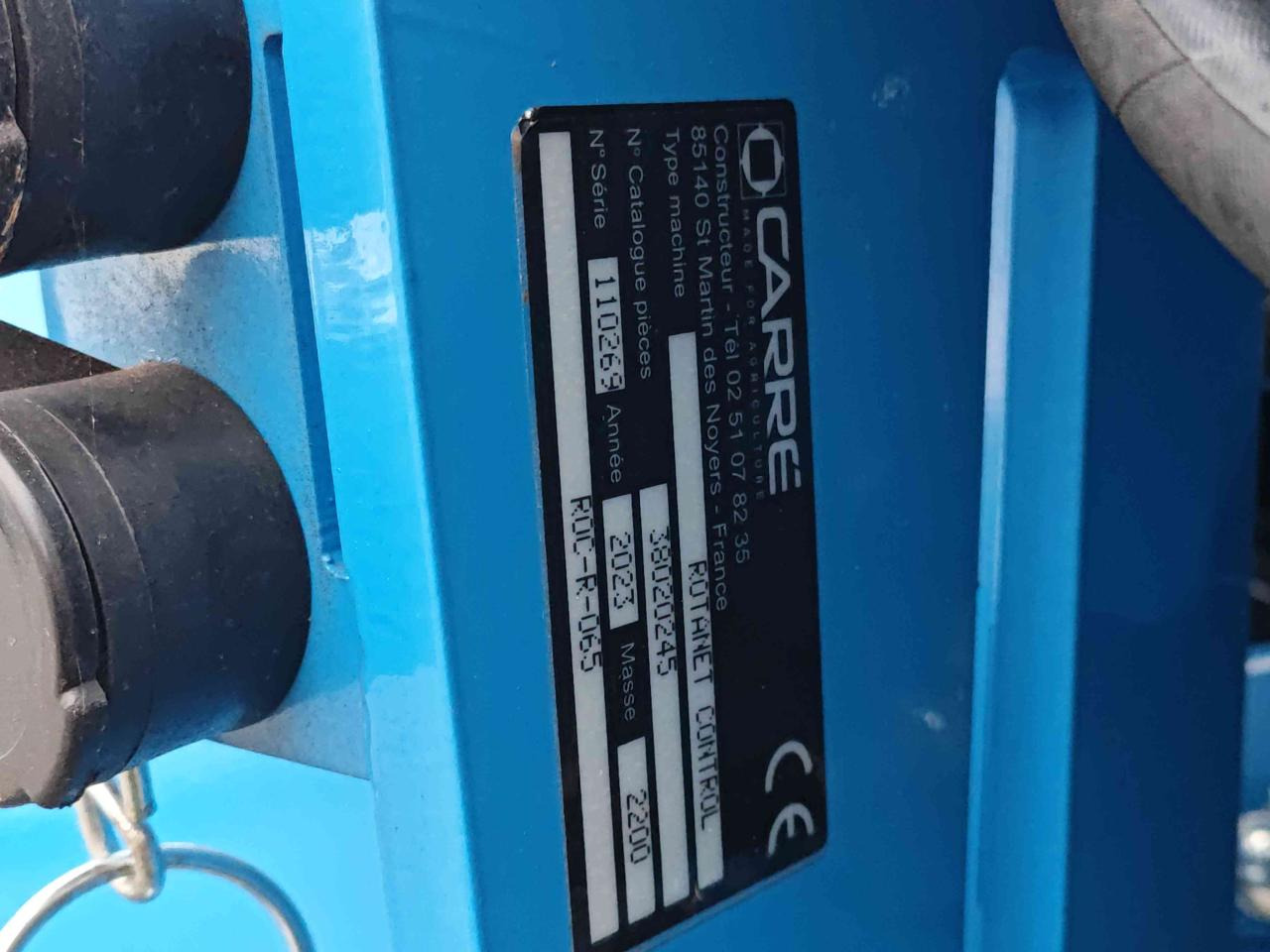 Carré Rotanet Control 6,5 - Technik für Bodenbearbeitung: das Bild 4 Carré Rotanet Control 6,5 - Technik für Bodenbearbeitung: das Bild 4