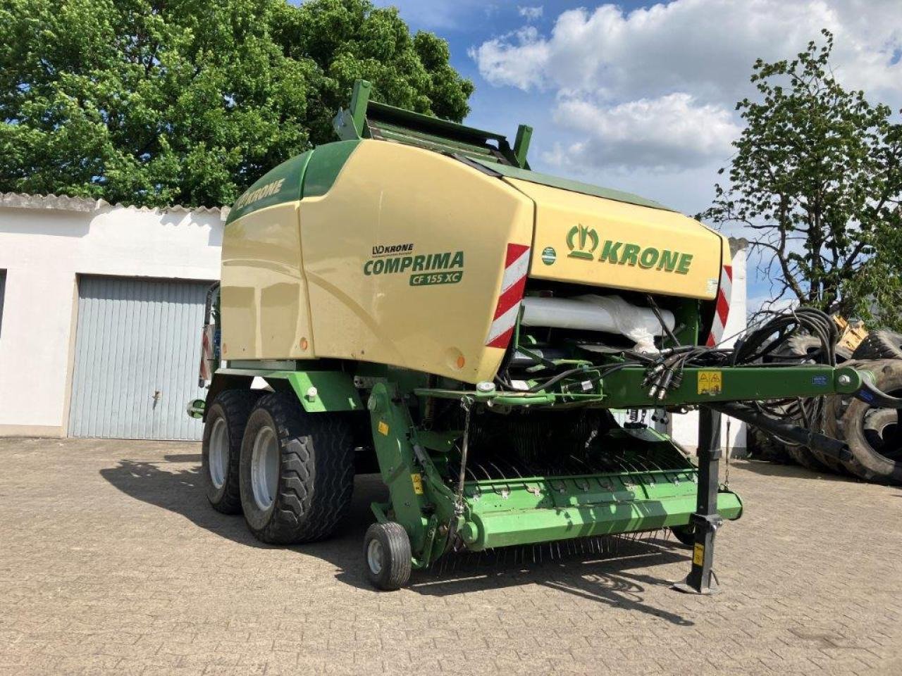 Krone CF 155 XC Comprima - Rundballenpresse: das Bild 1 Krone CF 155 XC Comprima - Rundballenpresse: das Bild 1