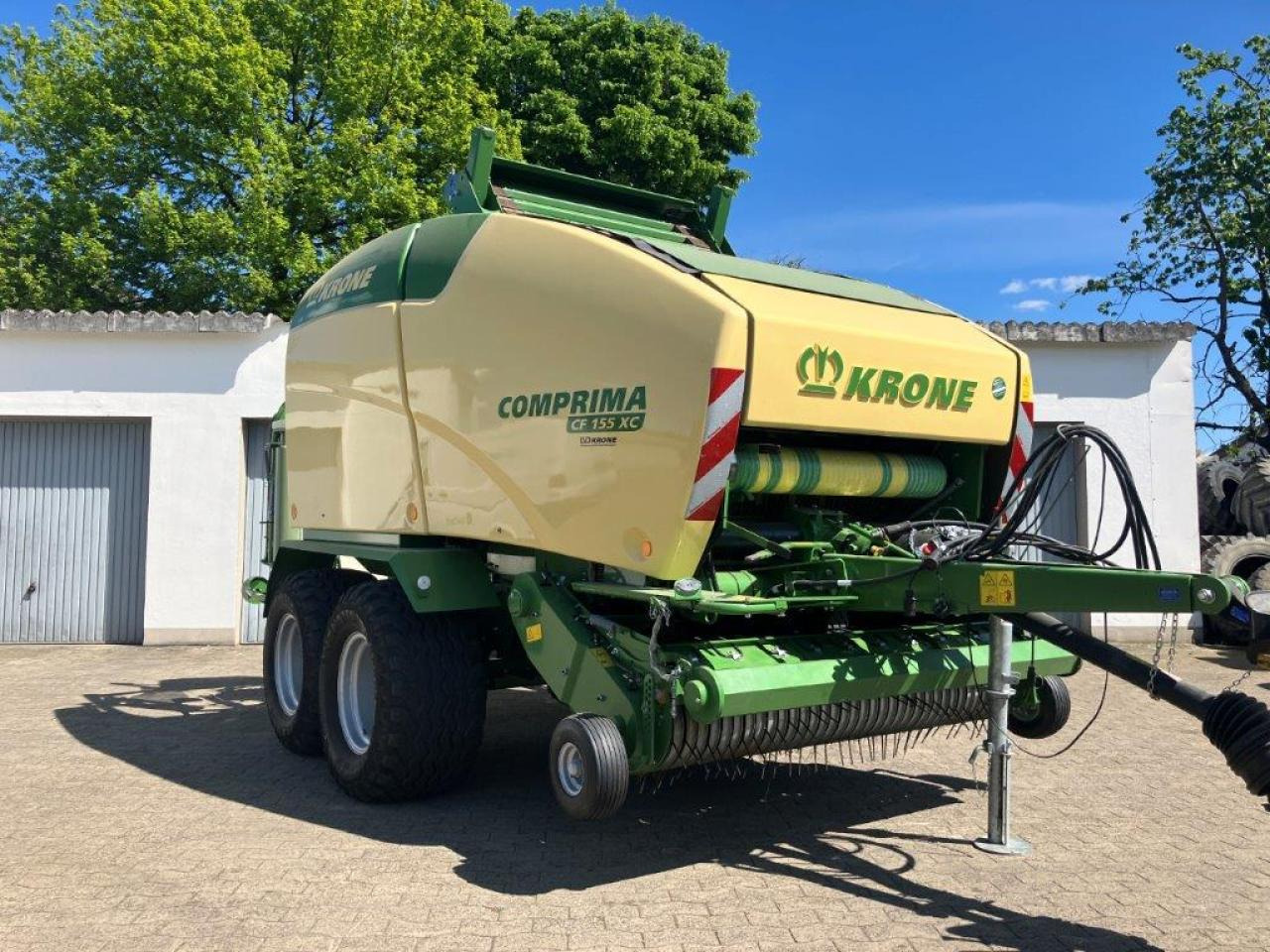 Krone CF 155 XC - Rundballenpresse: das Bild 1 Krone CF 155 XC - Rundballenpresse: das Bild 1