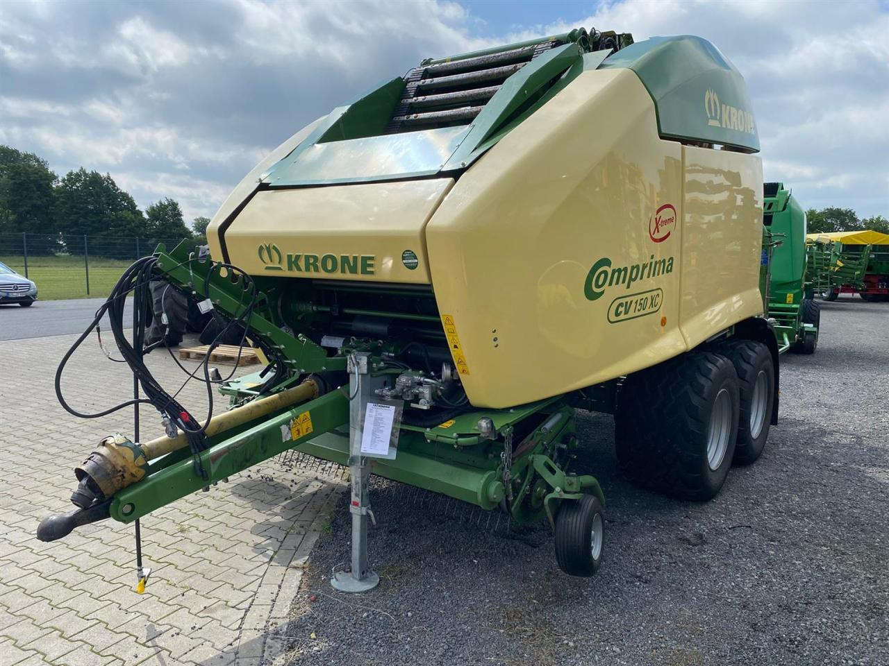 Krone CV 150 XC x-treme - Rundballenpresse: das Bild 4 Krone CV 150 XC x-treme - Rundballenpresse: das Bild 4
