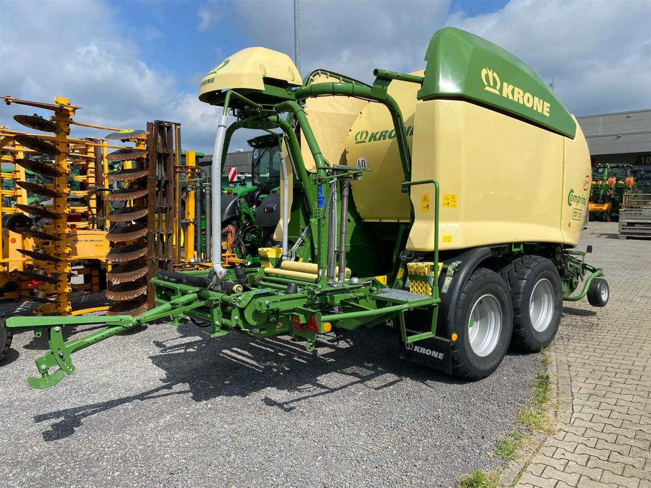 Krone CV 150 XC x-treme - Rundballenpresse: das Bild 2 Krone CV 150 XC x-treme - Rundballenpresse: das Bild 2