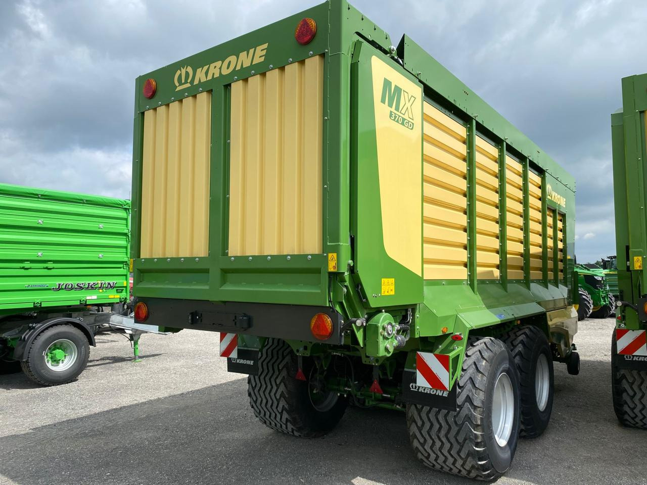 Krone MX 370 GD - Ladewagen: das Bild 2 Krone MX 370 GD - Ladewagen: das Bild 2