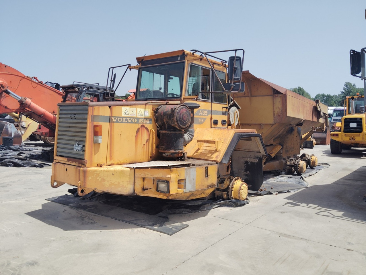 DUMPER ARTICULADO VOLVO A35 - Knickgelenkter Dumper: das Bild 1 DUMPER ARTICULADO VOLVO A35 - Knickgelenkter Dumper: das Bild 1