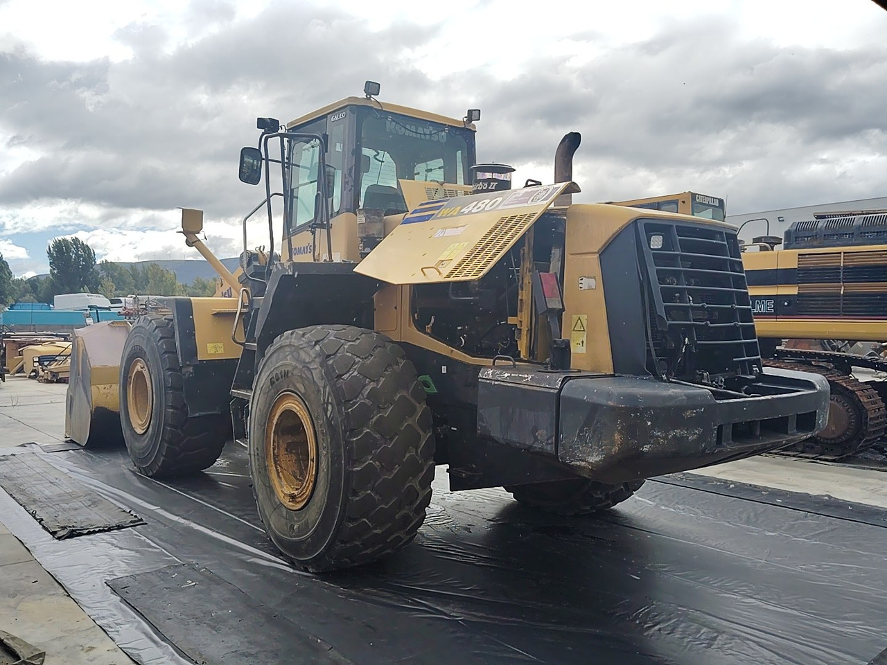 KOMATSU WA480-5H - Radlader: das Bild 3 KOMATSU WA480-5H - Radlader: das Bild 3