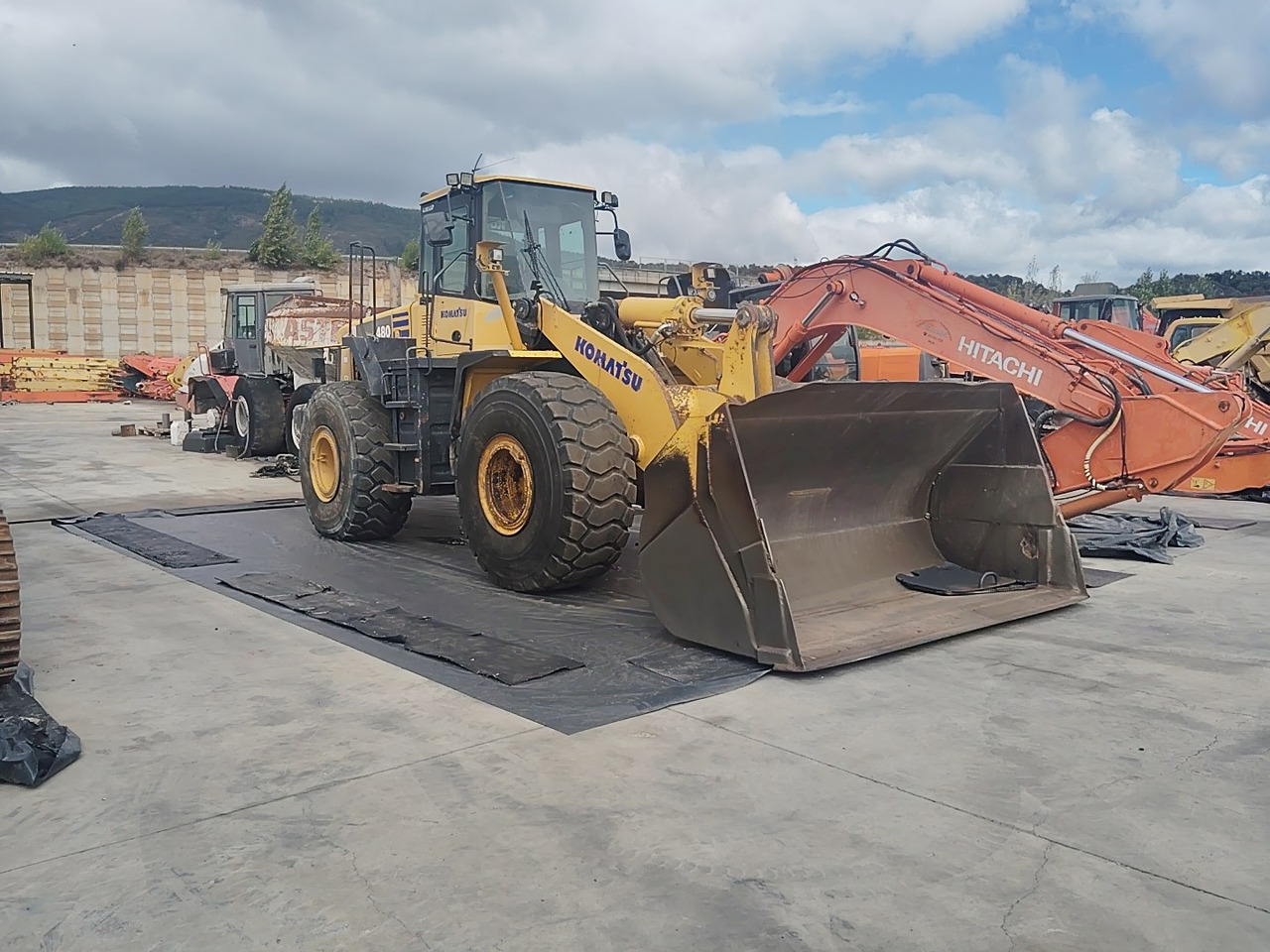 KOMATSU WA480-5H - Radlader: das Bild 2 KOMATSU WA480-5H - Radlader: das Bild 2