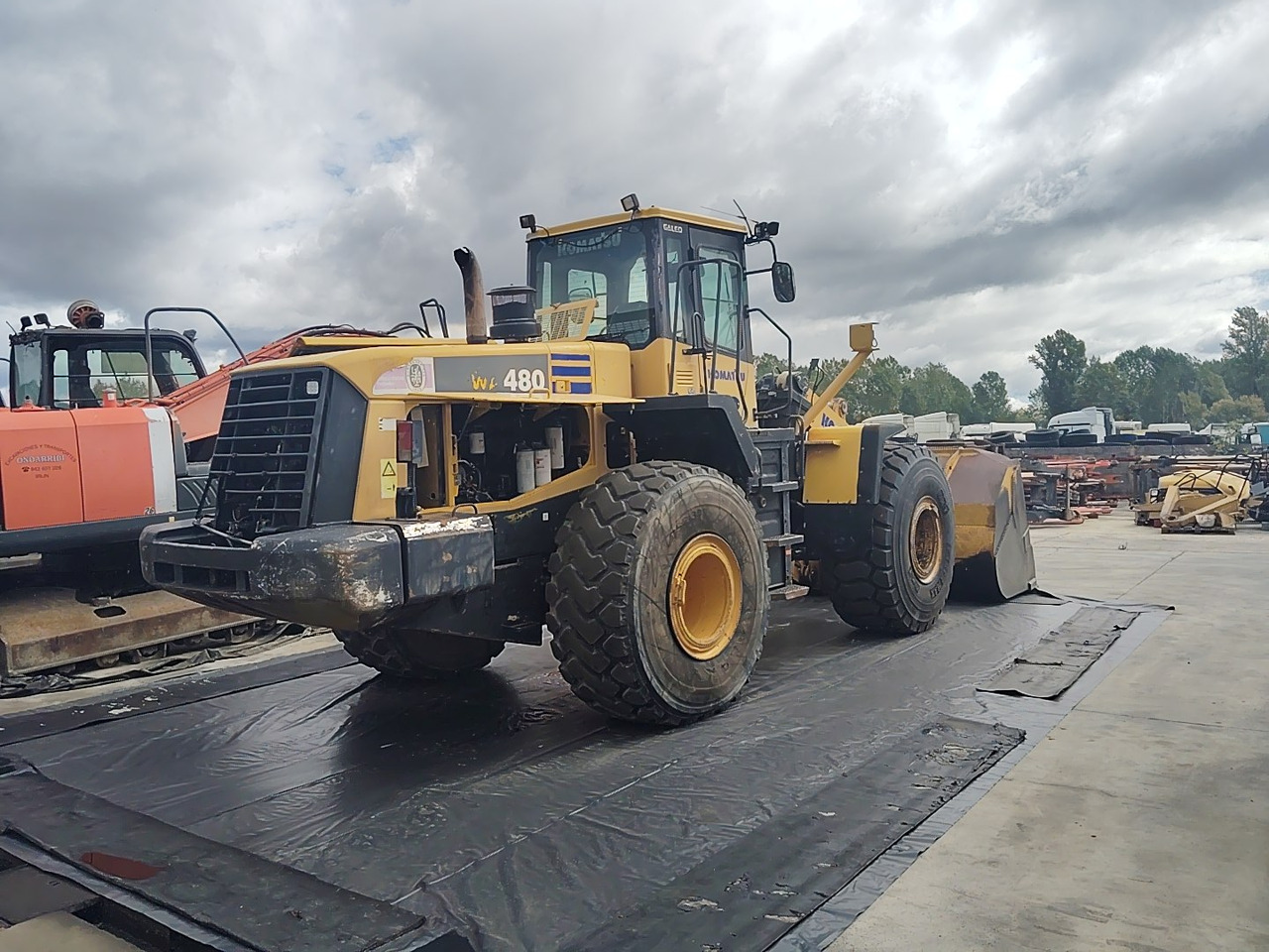 KOMATSU WA480-5H - Radlader: das Bild 4 KOMATSU WA480-5H - Radlader: das Bild 4