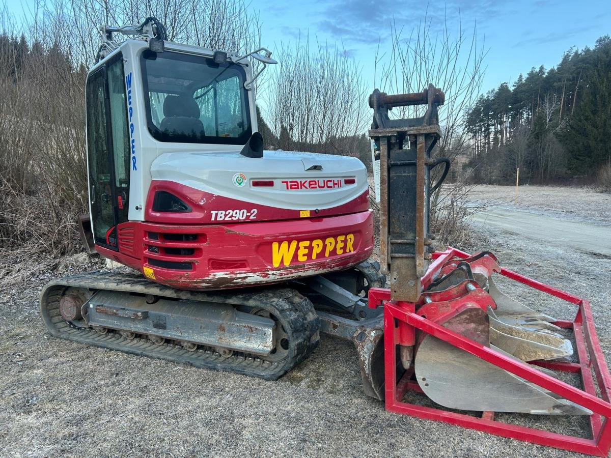 Takeuchi TB290-2 Bagger, Minibagger - Minibagger: das Bild 2 Takeuchi TB290-2 Bagger, Minibagger - Minibagger: das Bild 2