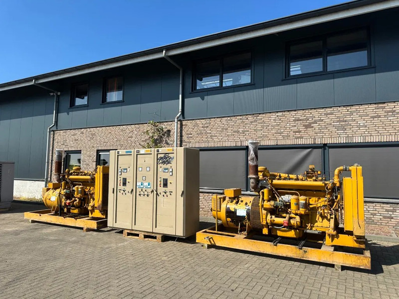 Caterpillar G343 Leroy Somer 275 kVA gas generatorset ex Emergency 138 hours ! - Stromgenerator: das Bild 5 Caterpillar G343 Leroy Somer 275 kVA gas generatorset ex Emergency 138 hours ! - Stromgenerator: das Bild 5