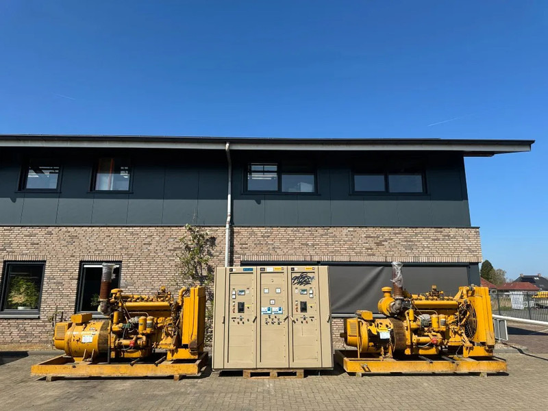 Caterpillar G343 Leroy Somer 275 kVA gas generatorset ex Emergency 138 hours ! - Stromgenerator: das Bild 2 Caterpillar G343 Leroy Somer 275 kVA gas generatorset ex Emergency 138 hours ! - Stromgenerator: das Bild 2