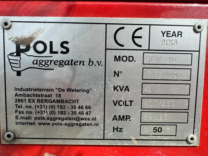 Himoinsa HFW 45 Iveco FPT Mecc Alte Spa 45 kVA Silent generatorset - Stromgenerator: das Bild 5 Himoinsa HFW 45 Iveco FPT Mecc Alte Spa 45 kVA Silent generatorset - Stromgenerator: das Bild 5