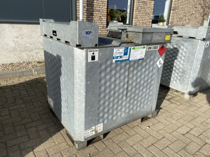 IBC Rietberg 1000 liter IBC Dieseltank Gegalvaniseerd - Lagertank: das Bild 2 IBC Rietberg 1000 liter IBC Dieseltank Gegalvaniseerd - Lagertank: das Bild 2