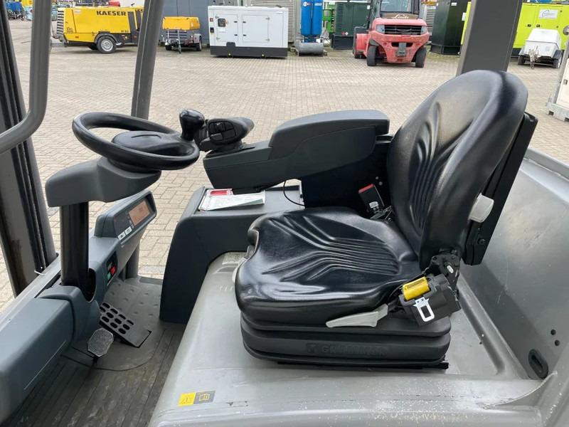 Gabelstapler Jungheinrich EFG 216K 1.6 ton Triplex Freelift Sideshift Elektra Heftruck Accu 2020: das Bild 7