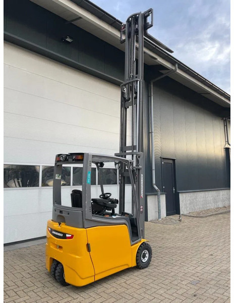 Gabelstapler Jungheinrich EFG 216K 1.6 ton Triplex Freelift Sideshift Elektra Heftruck Accu 2020: das Bild 10