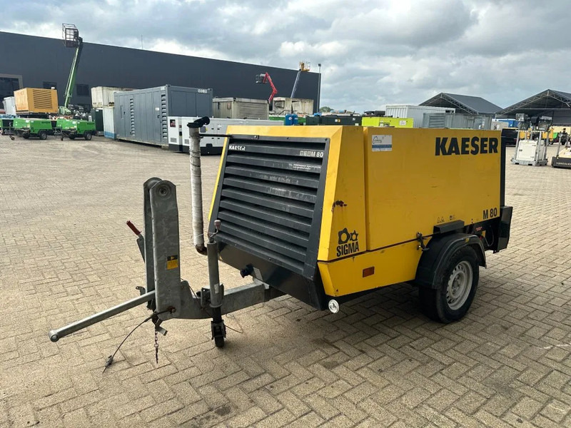 Luftkompressor Kaeser M80 Kubota 8.1 m3 / min 7 Bar 55 kW Mobiele Silent Diesel Compressor: das Bild 7