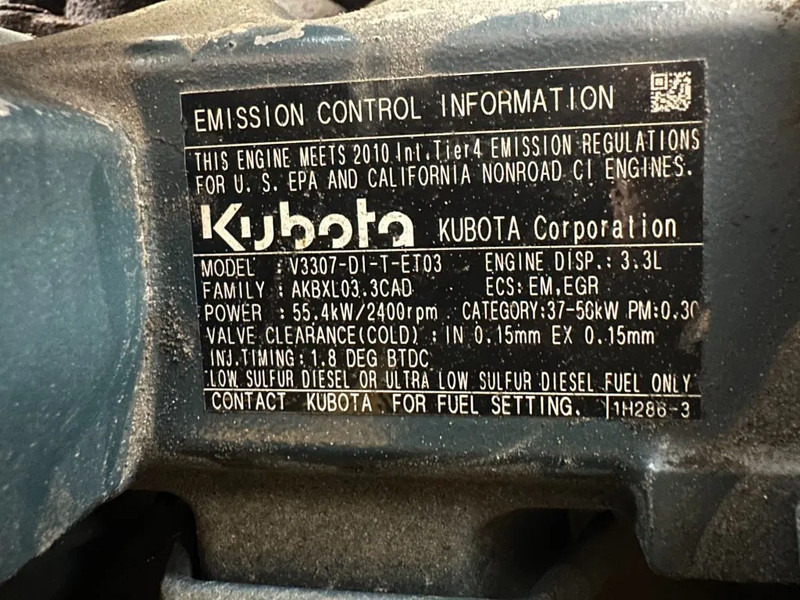 Luftkompressor Kaeser M80 Kubota 8.1 m3 / min 7 Bar 55 kW Mobiele Silent Diesel Compressor: das Bild 17