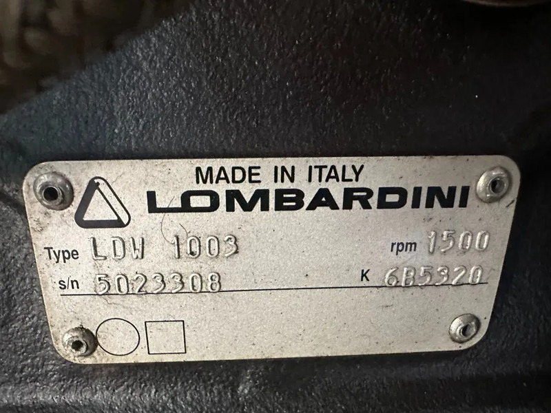 Stromgenerator Lombardini LDW 1003 Mecc Alte Spa 7 kVA Supersilent noodstroom generatorset: das Bild 8