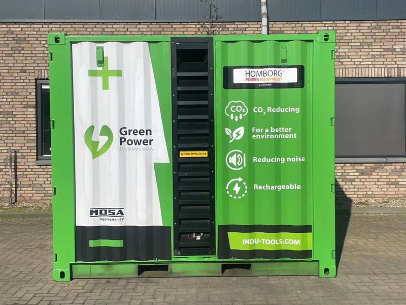 MOSA Hybride Perkins 66 kVA / 80 KWh accupakket - Stromgenerator: das Bild 1 MOSA Hybride Perkins 66 kVA / 80 KWh accupakket - Stromgenerator: das Bild 1