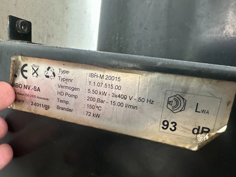 Perkins DIBO IBH-M 20015 Hogedruk unit 200 Bar 1500 L / min Mobiele Aanhanger 12.5 kVA aggregaat - Hochdruckreiniger: das Bild 5 Perkins DIBO IBH-M 20015 Hogedruk unit 200 Bar 1500 L / min Mobiele Aanhanger 12.5 kVA aggregaat - Hochdruckreiniger: das Bild 5