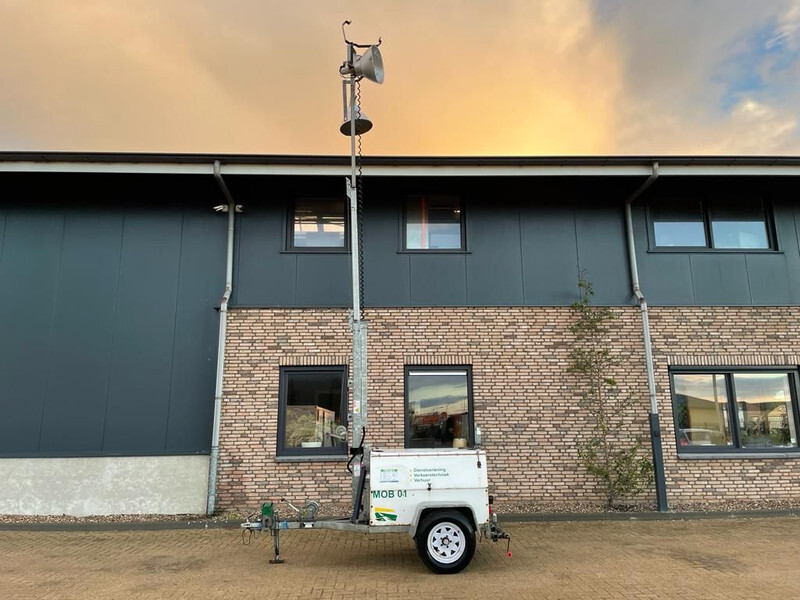 Lichtmasten Perkins Mecc Alte Spa 5 kVA Mobiele Lichtmast Aggregaat Light Tower: das Bild 9