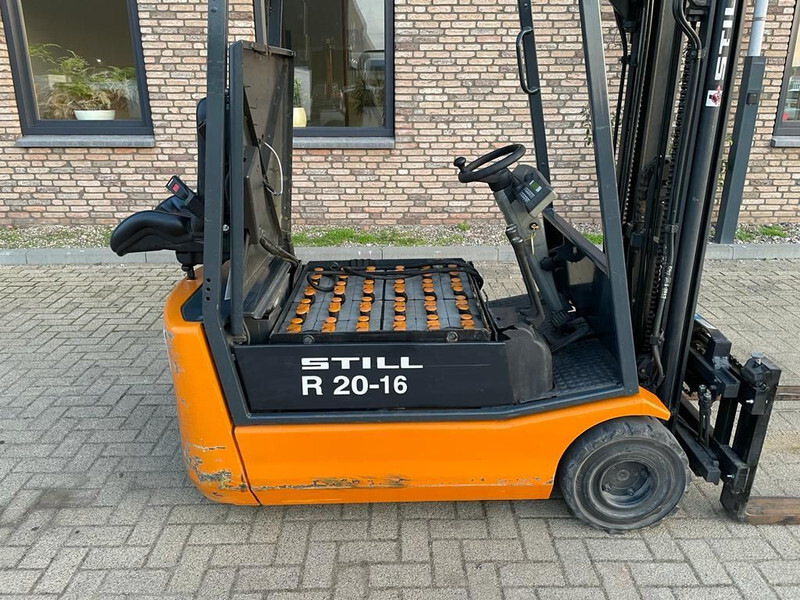 Elektrostapler Still R20-16 Elektra 1.6 ton Triplex Freelift Sideshift Heftruck: das Bild 11