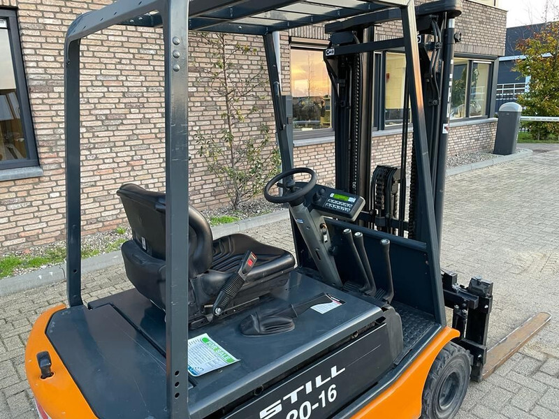 Elektrostapler Still R20-16 Elektra 1.6 ton Triplex Freelift Sideshift Heftruck: das Bild 9