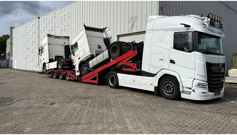 Autotransporter Auflieger Lohr Truck, Machine transporter: das Bild 8