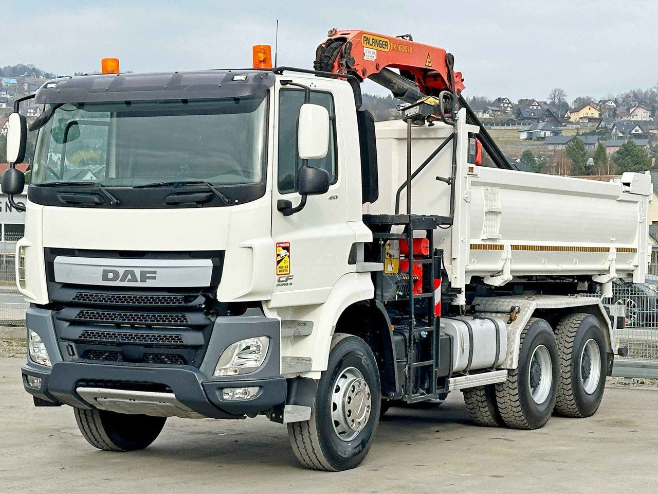 DAF CF 410 * Kipper 4,90 m + PK 16001 - K B * 6x4 - Autokran: das Bild 5 DAF CF 410 * Kipper 4,90 m + PK 16001 - K B * 6x4 - Autokran: das Bild 5