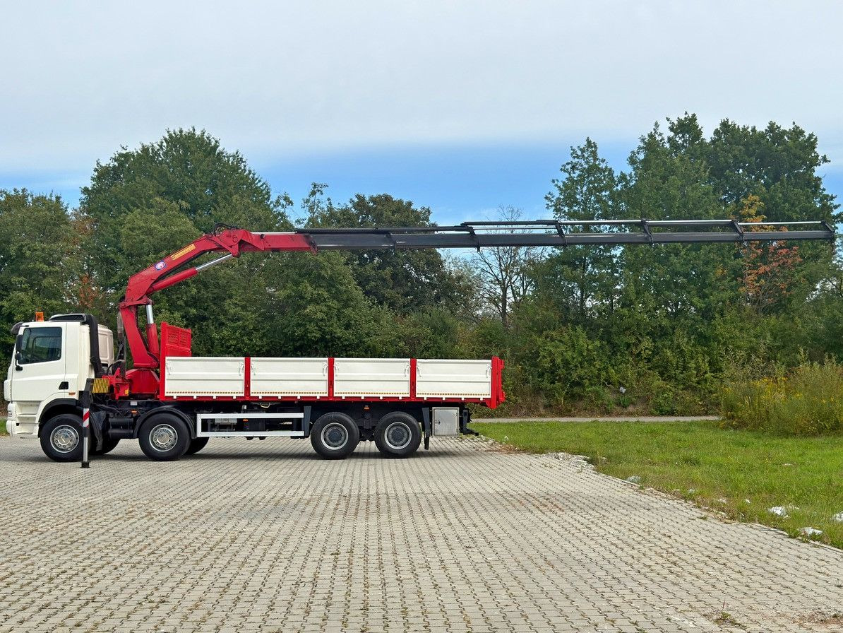 DAF CF 85.380 * HMF 2823 K6 (B3) + FUNK * 8x4 * TOP - Kipper, Autokran: das Bild 5 DAF CF 85.380 * HMF 2823 K6 (B3) + FUNK * 8x4 * TOP - Kipper, Autokran: das Bild 5