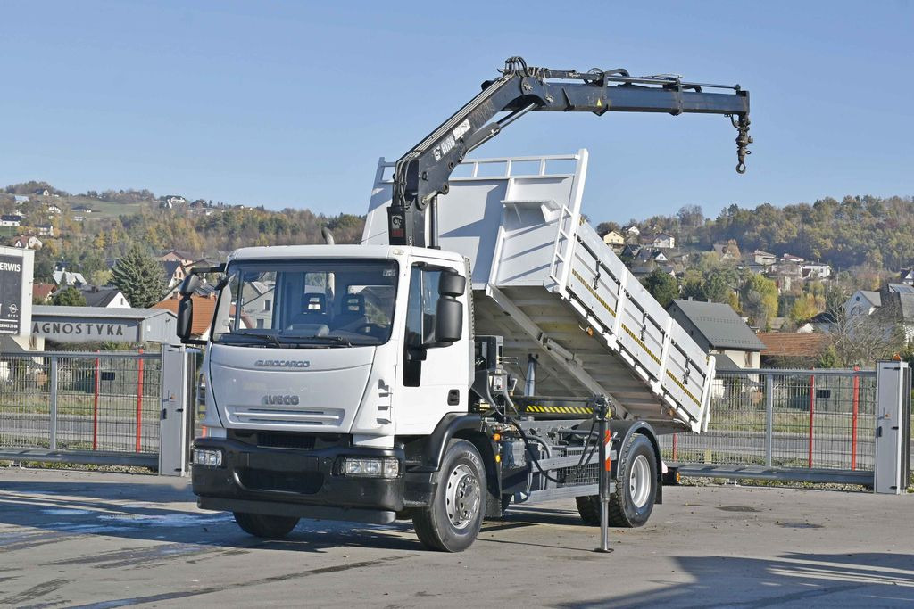 Iveco Eurocargo 180E28 *HIAB 122 B-2 DUO* TOPZUSTAND - Kipper, Autokran: das Bild 2 Iveco Eurocargo 180E28 *HIAB 122 B-2 DUO* TOPZUSTAND - Kipper, Autokran: das Bild 2