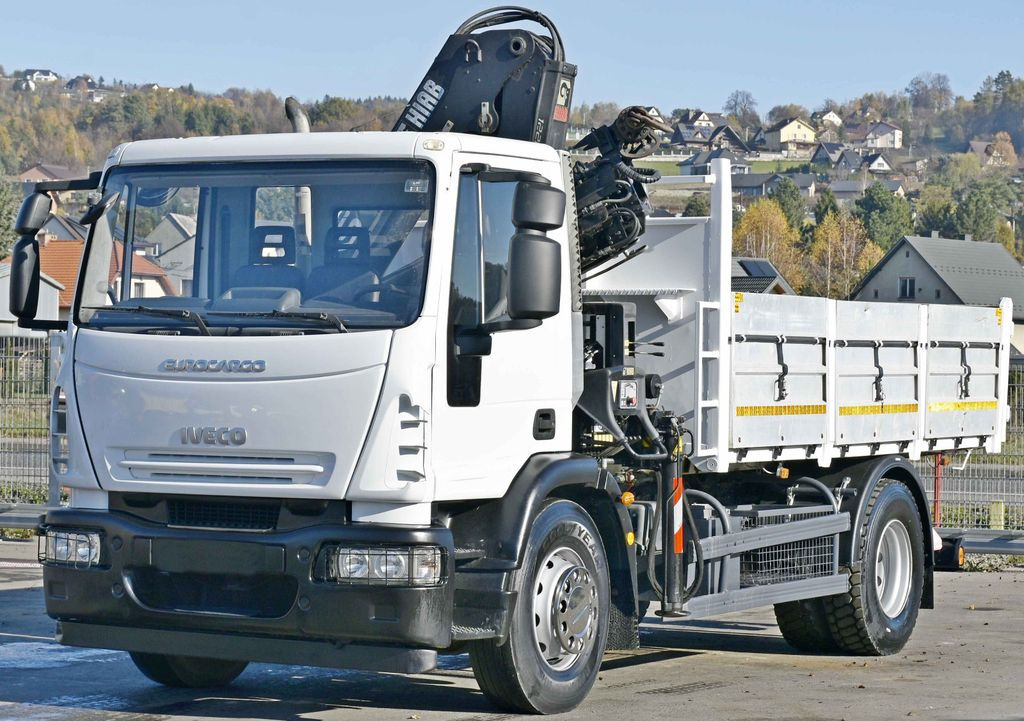 Iveco Eurocargo 180E28 *HIAB 122 B-2 DUO* TOPZUSTAND - Kipper, Autokran: das Bild 3 Iveco Eurocargo 180E28 *HIAB 122 B-2 DUO* TOPZUSTAND - Kipper, Autokran: das Bild 3