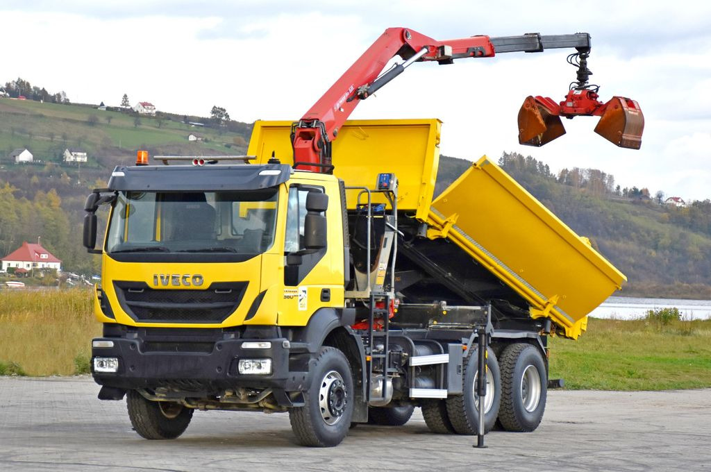 Iveco TRAKKER 360 * Kipper 4,90m* KRAN/FUNK*6x4 - Kipper, Autokran: das Bild 3 Iveco TRAKKER 360 * Kipper 4,90m* KRAN/FUNK*6x4 - Kipper, Autokran: das Bild 3
