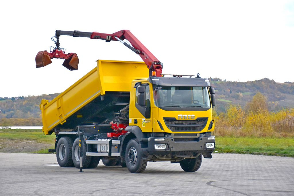 Iveco TRAKKER 360 * Kipper 4,90m* KRAN/FUNK*6x4 - Autokran, Kipper: das Bild 2 Iveco TRAKKER 360 * Kipper 4,90m* KRAN/FUNK*6x4 - Autokran, Kipper: das Bild 2