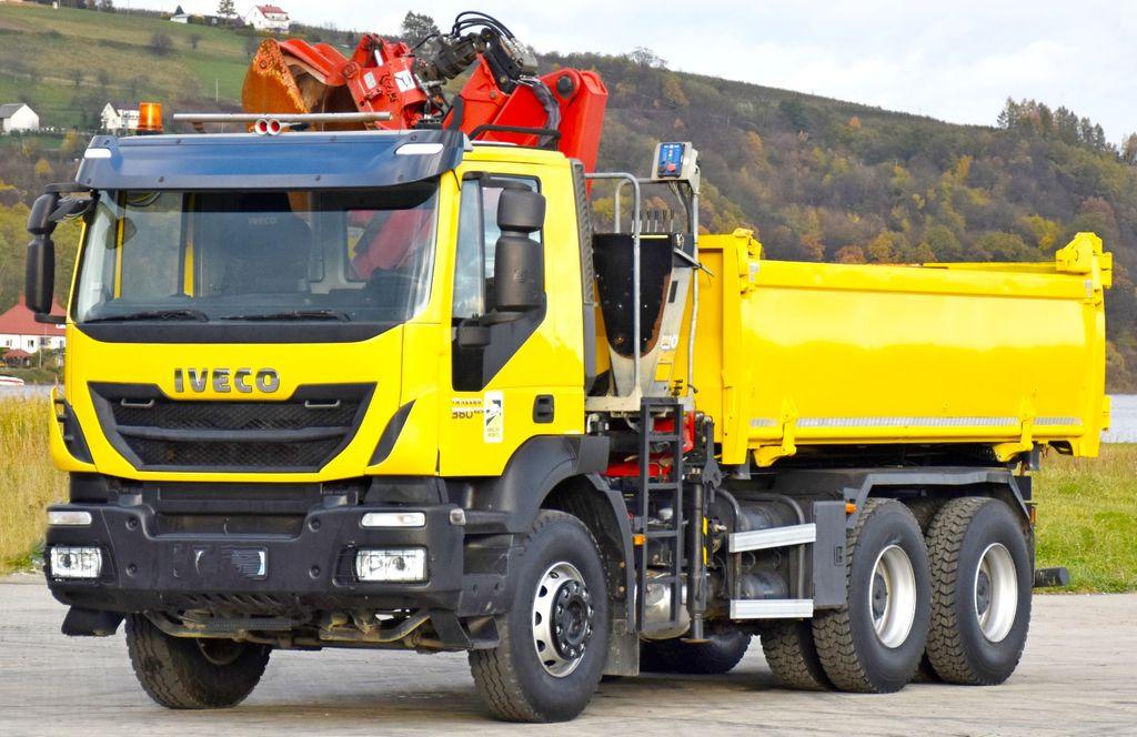 Iveco TRAKKER 360 * Kipper 4,90m* KRAN/FUNK*6x4 - Kipper, Autokran: das Bild 5 Iveco TRAKKER 360 * Kipper 4,90m* KRAN/FUNK*6x4 - Kipper, Autokran: das Bild 5
