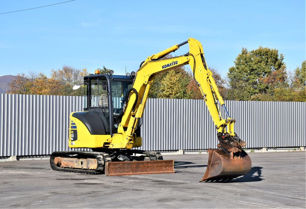 Komatsu PC 55 MR * Raupenbagger * Top Zustand ! - Kettenbagger: das Bild 1 Komatsu PC 55 MR * Raupenbagger * Top Zustand ! - Kettenbagger: das Bild 1