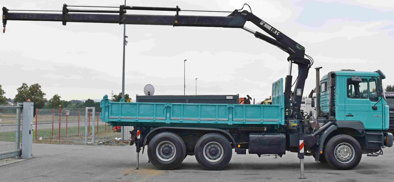 MAN 27-314 * HIAB 220 C - 3 + FUNK * 6x4 - Kipper, Autokran: das Bild 5 MAN 27-314 * HIAB 220 C - 3 + FUNK * 6x4 - Kipper, Autokran: das Bild 5