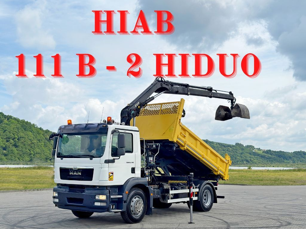MAN TGM 18.340* KIPPER 4,05m*HIAB 111 B-2 HIDUO/FUNK - Kipper, Autokran: das Bild 1 MAN TGM 18.340* KIPPER 4,05m*HIAB 111 B-2 HIDUO/FUNK - Kipper, Autokran: das Bild 1