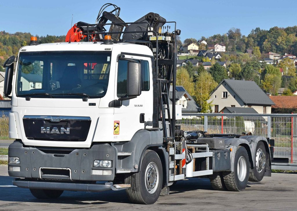 MAN TGS 26.360 Abrollkipper* KESLA 2114 Z * TOP - Abrollkipper, Autokran: das Bild 4 MAN TGS 26.360 Abrollkipper* KESLA 2114 Z * TOP - Abrollkipper, Autokran: das Bild 4