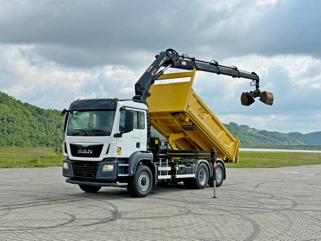 MAN TGS 26.400 * HIAB X-HIDUO 188 E-3 + FUNK * 6x4 - Autokran: das Bild 2 MAN TGS 26.400 * HIAB X-HIDUO 188 E-3 + FUNK * 6x4 - Autokran: das Bild 2