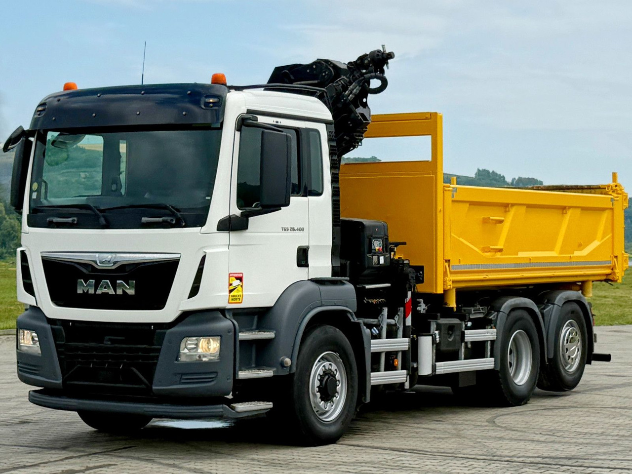 MAN TGS 26.400 * HIAB X-HIDUO 188 E-3 + FUNK * 6x4 - Autokran: das Bild 5 MAN TGS 26.400 * HIAB X-HIDUO 188 E-3 + FUNK * 6x4 - Autokran: das Bild 5