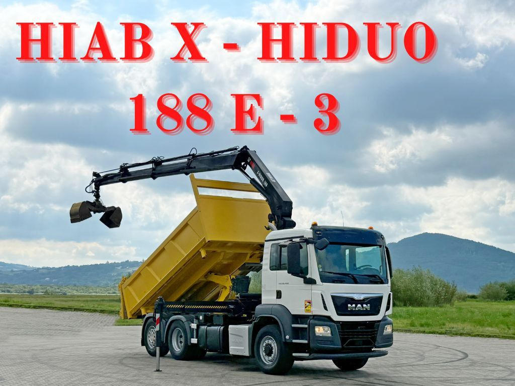 MAN TGS 26.400 * HIAB X-HIDUO 188 E-3 + FUNK * 6x4 - Autokran: das Bild 1 MAN TGS 26.400 * HIAB X-HIDUO 188 E-3 + FUNK * 6x4 - Autokran: das Bild 1