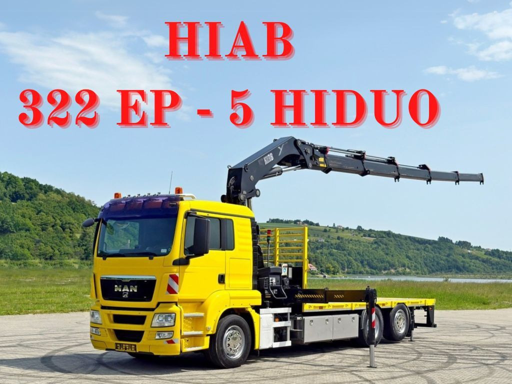 MAN TGS 26.440 * HIAB 322 EP - 5 HIDUO/ FUNK * TOP MAN TGS 26.440 * HIAB 322 EP - 5 HIDUO/ FUNK * TOP - Autokran, Pritsche LKW: das Bild 1 MAN TGS 26.440 * HIAB 322 EP - 5 HIDUO/ FUNK * TOP MAN TGS 26.440 * HIAB 322 EP - 5 HIDUO/ FUNK * TOP - Autokran, Pritsche LKW: das Bild 1